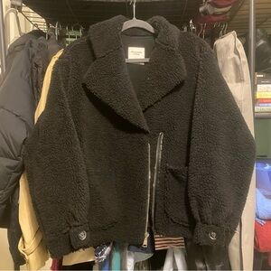Abercrombie & Fitch Black Fleece Moto Jacket